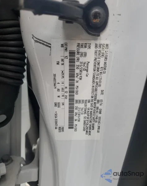 2016 Ford Focus Se from USA, damaged, VIN 1FADP3F21GL293462